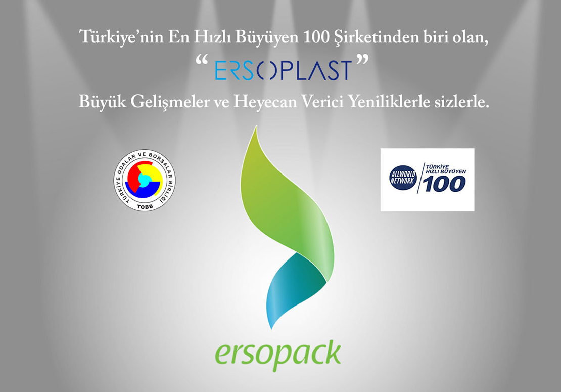Türkiyenin en hızlı büyüyen 100 şirketinden biri...
